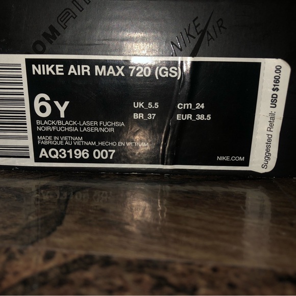 AIR MAX 720 size 6 - Picture 6 of 6
